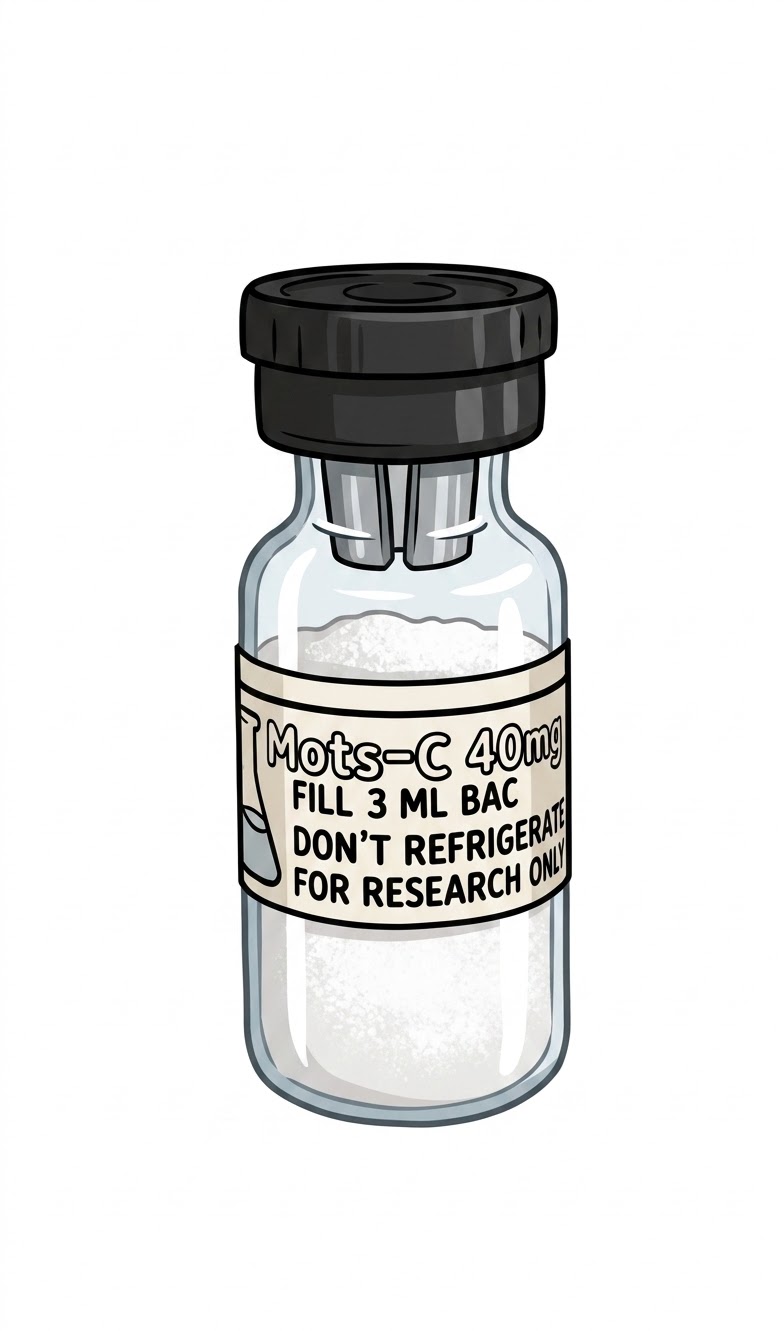 MOTS-C 40 research vial