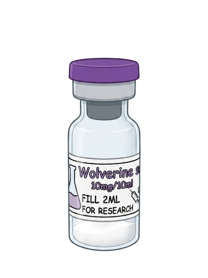Wolverine Stack 20 research vial