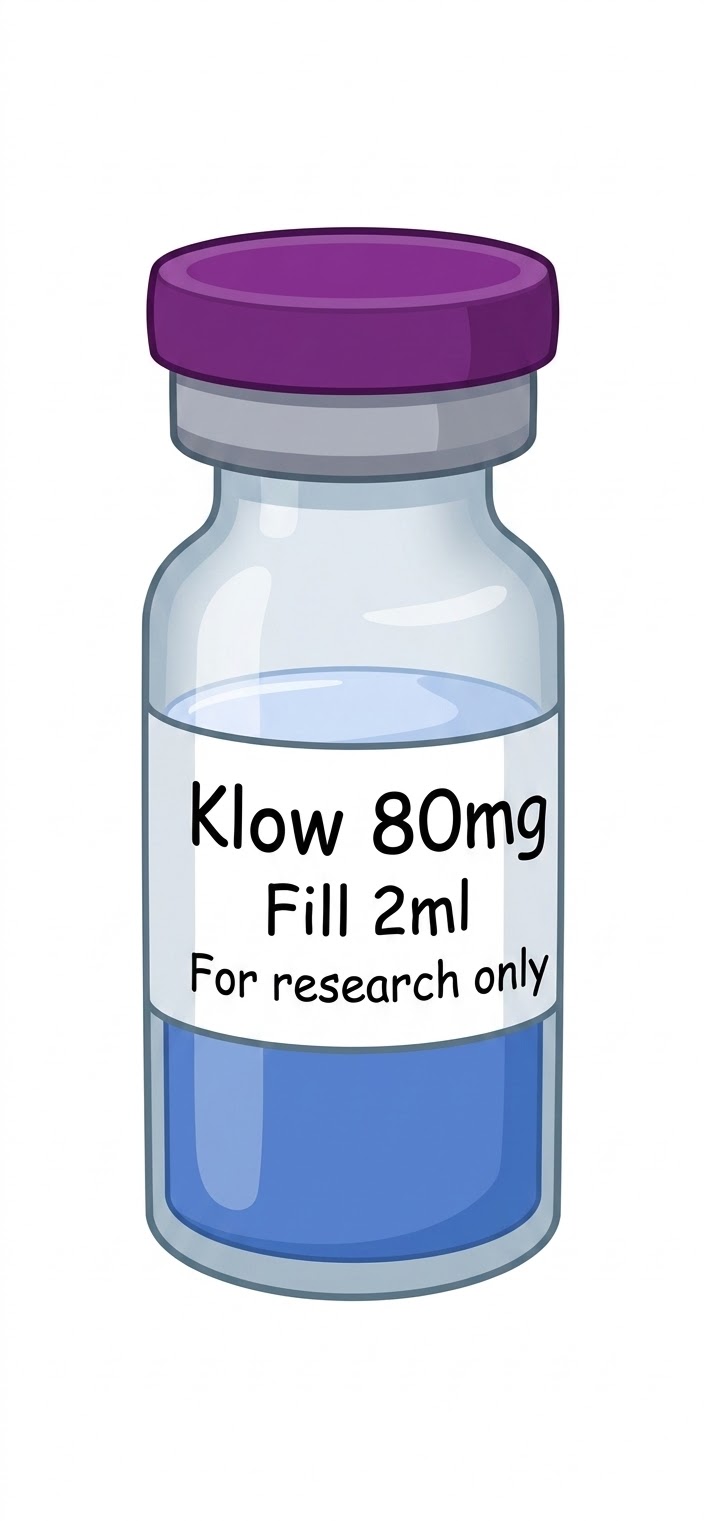 KLOW 80 research vial