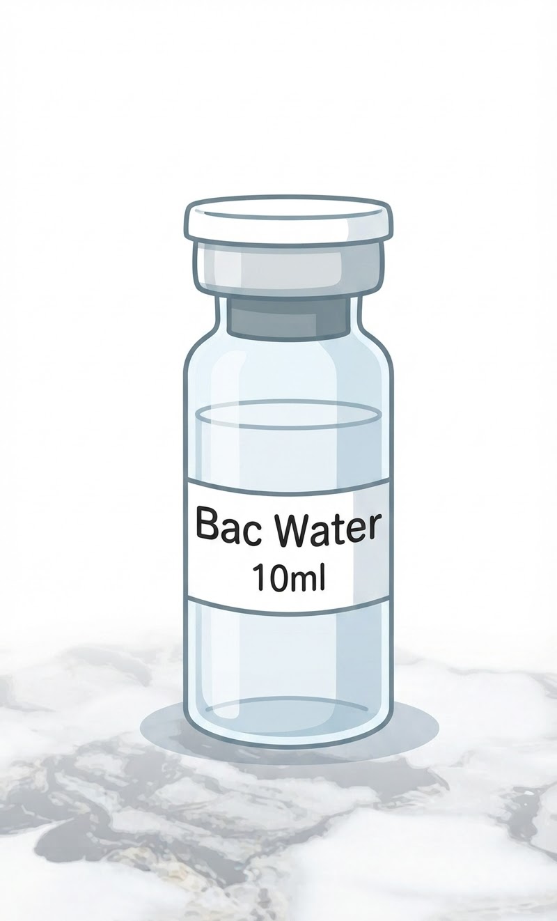 Bac water 10 research vial
