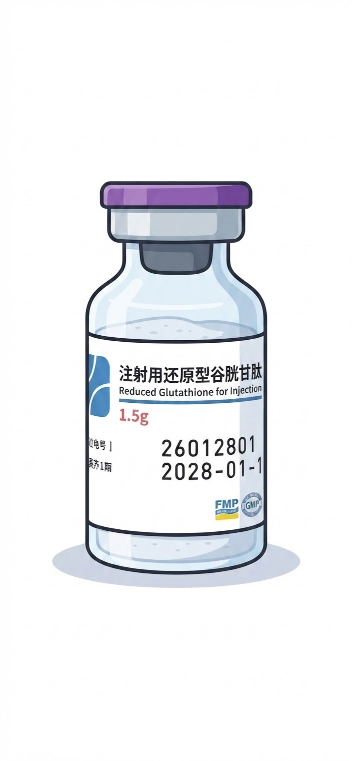Glutathione 1500 research vial