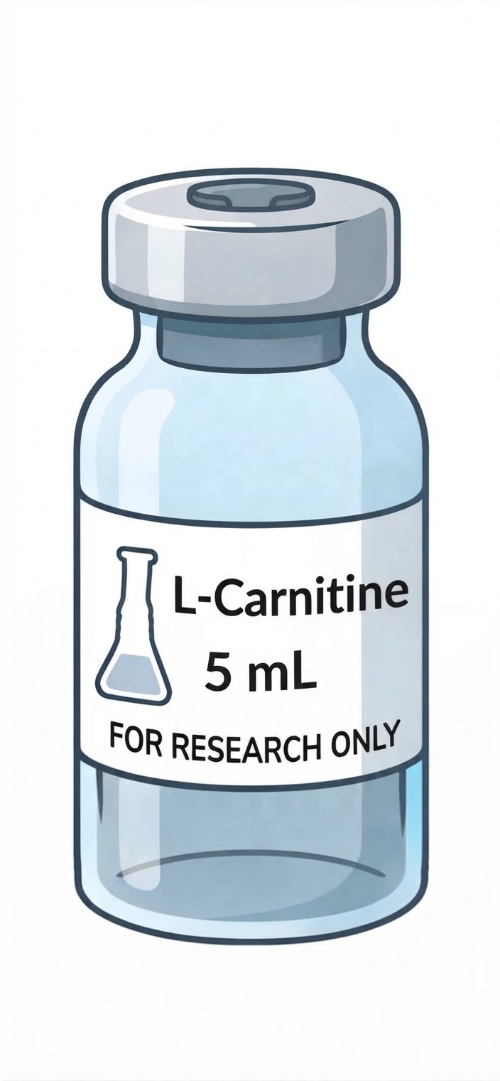 L-Carnitine 5 research vial