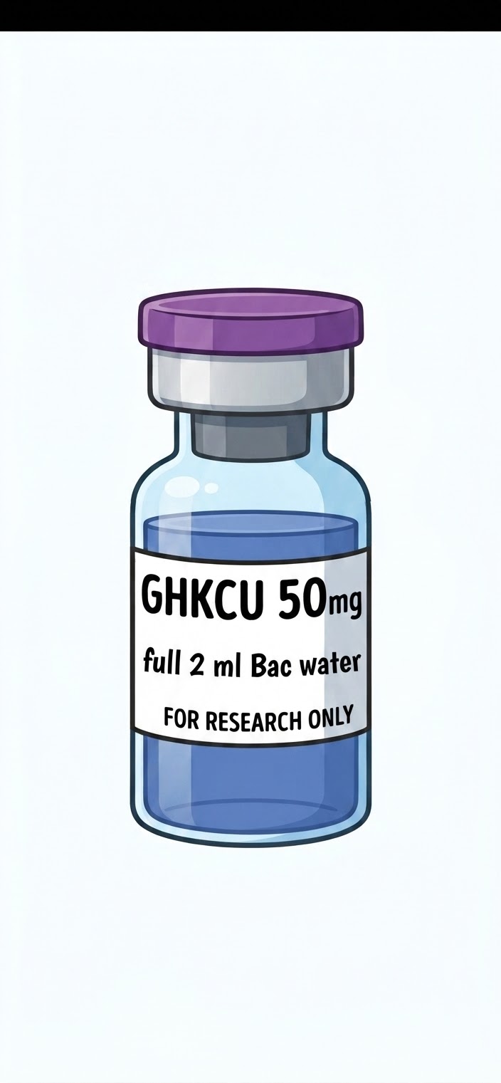 GHKCU 50 research vial
