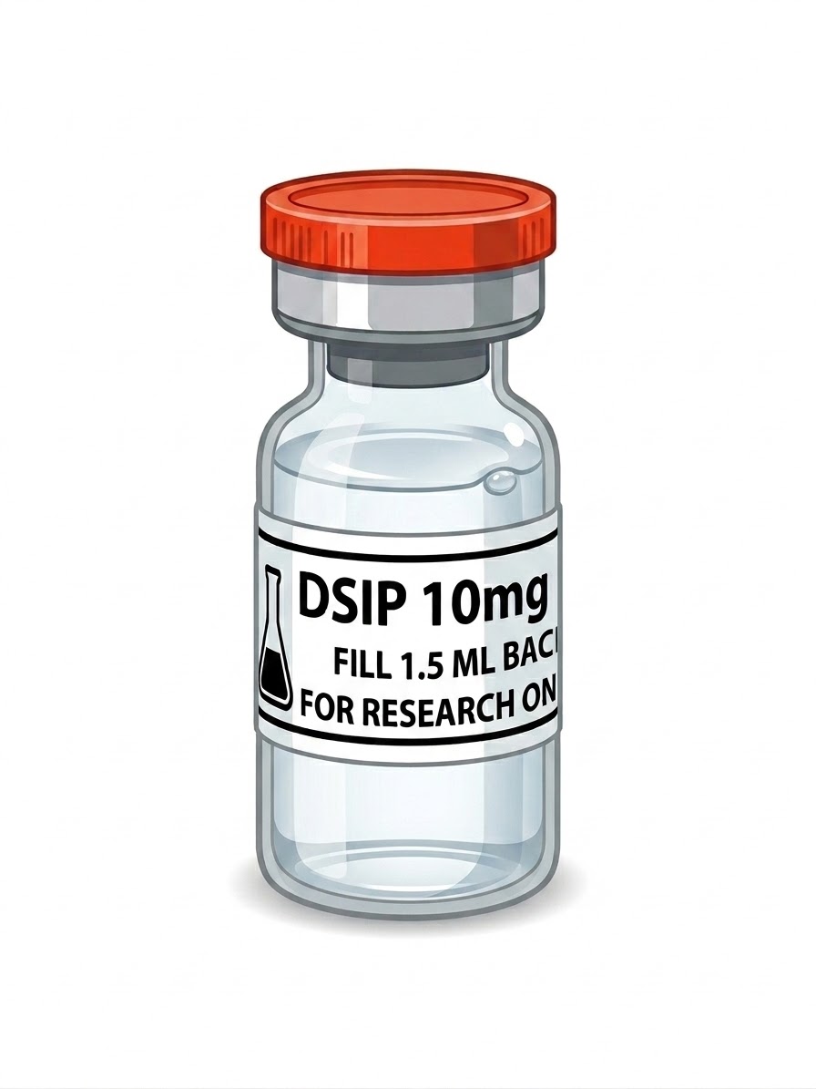 DSIP 10 research vial